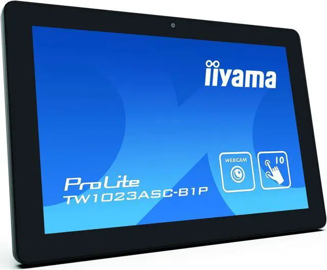 Alt view image 3 of 4 - iiyama Touch-Display ProLite TW1023ASC-B1P - 25.5 cm (10.1") - 1280 x 800 WXGA