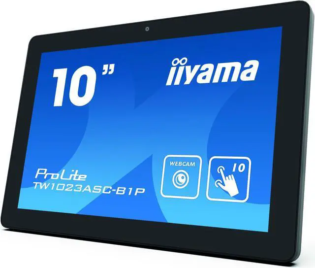 Alt view image 4 of 4 - iiyama Touch-Display ProLite TW1023ASC-B1P - 25.5 cm (10.1") - 1280 x 800 WXGA