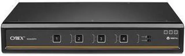 Alt view image 7 of 10 - Vertiv Cybex SC945DPH-400 Universal DP/H Secure KVM Switch 4 Port
