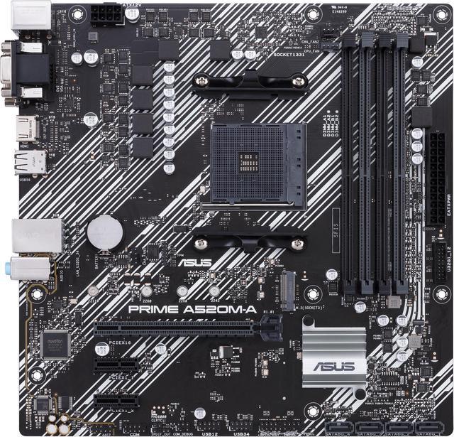 ASUS PRIME A520M A II CSM Motherboard micro ATX Socket AM4