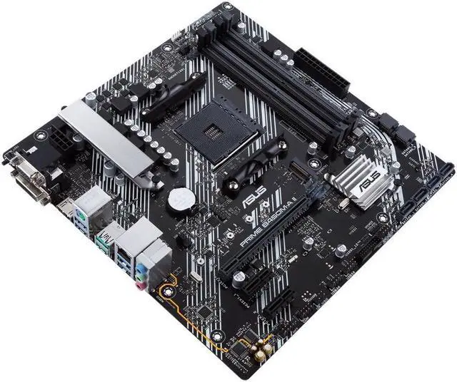 Alt view image 8 of 10 - ASUS Prime B450M-A II AM4 AMD B450 SATA 6Gb/s Micro ATX AMD Motherboard