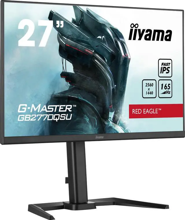 Alt view image 4 of 4 - iiyama LED-Monitor G-MASTER Red Eagle GB2770QSU-B5 - 68.6 cm (27") - 2560 x 1440 WQHD