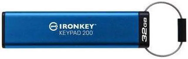 Alt view image 9 of 9 - Kingston Ironkey Keypad 200 32GB Encrypted USB
