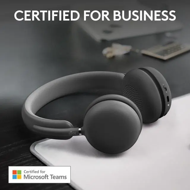 Alt view image 2 of 4 - Logitech Zone Wireless 2 - Headset - on-ear - Bluetooth - wireless - active noise cancelling - USB-C via Bluetooth adapt