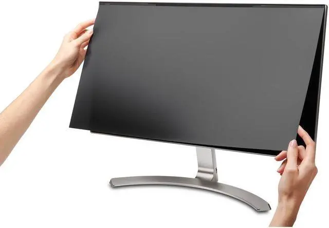 Alt view image 10 of 11 - Kensington MagPro 24.0" (16:9) Monitor Privacy Screen Filter with Magnetic Strip - For 24" Widescreen LCD Monitor - 16:9 - Fingerprint Resistant, Scratch Resistant, Damage Resistant - TAA Co