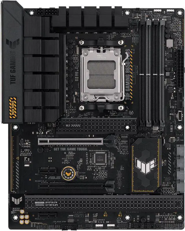 Main image of ASUS TUF Gaming B650-Plus - Motherboard - ATX - Socket AM5 - AMD B650 Chipset - USB 3.1 Gen 2, USB 3.2 Gen 2, USB-C 3.2