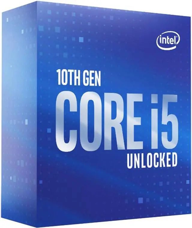 Main image of Intel Core i5-10600K - Core i5 10th Gen Comet Lake 6-Core 4.1 GHz LGA 1200 125W Intel UHD Graphics 630 Desktop Processor - BX8070110600K