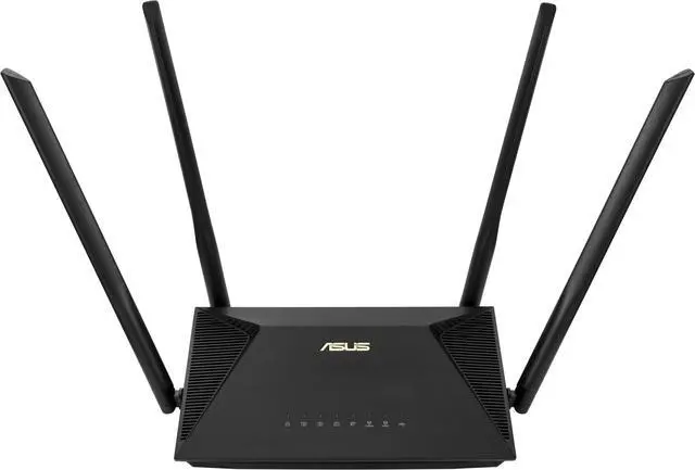 Alt view image 2 of 8 - ASUS RT-AX53U Gigabit Ethernet Dual-band Wireless Router - Black
