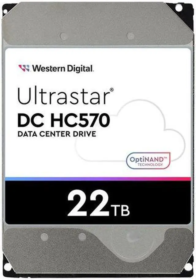 Main image of 22TB WD Ultrastar DH HC570 7200 RPM 512MB
