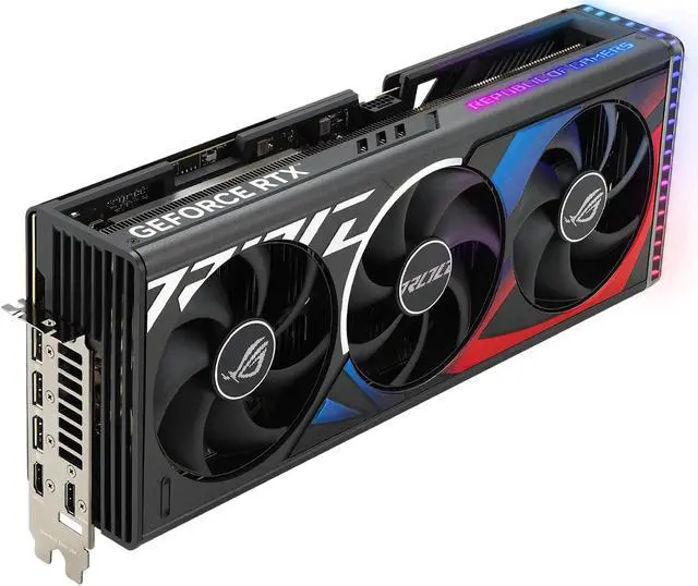 Alt view image 2 of 4 - ASUS ROG Strix GeForce RTX 4080 SUPER 16GB - OC Edition - graphics card - NVIDIA GeForce RTX 4080 SUPER - 16 GB GDDR6X -