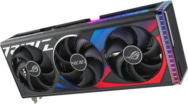Alt view image 4 of 4 - ASUS ROG Strix GeForce RTX 4080 SUPER 16GB - OC Edition - graphics card - NVIDIA GeForce RTX 4080 SUPER - 16 GB GDDR6X -