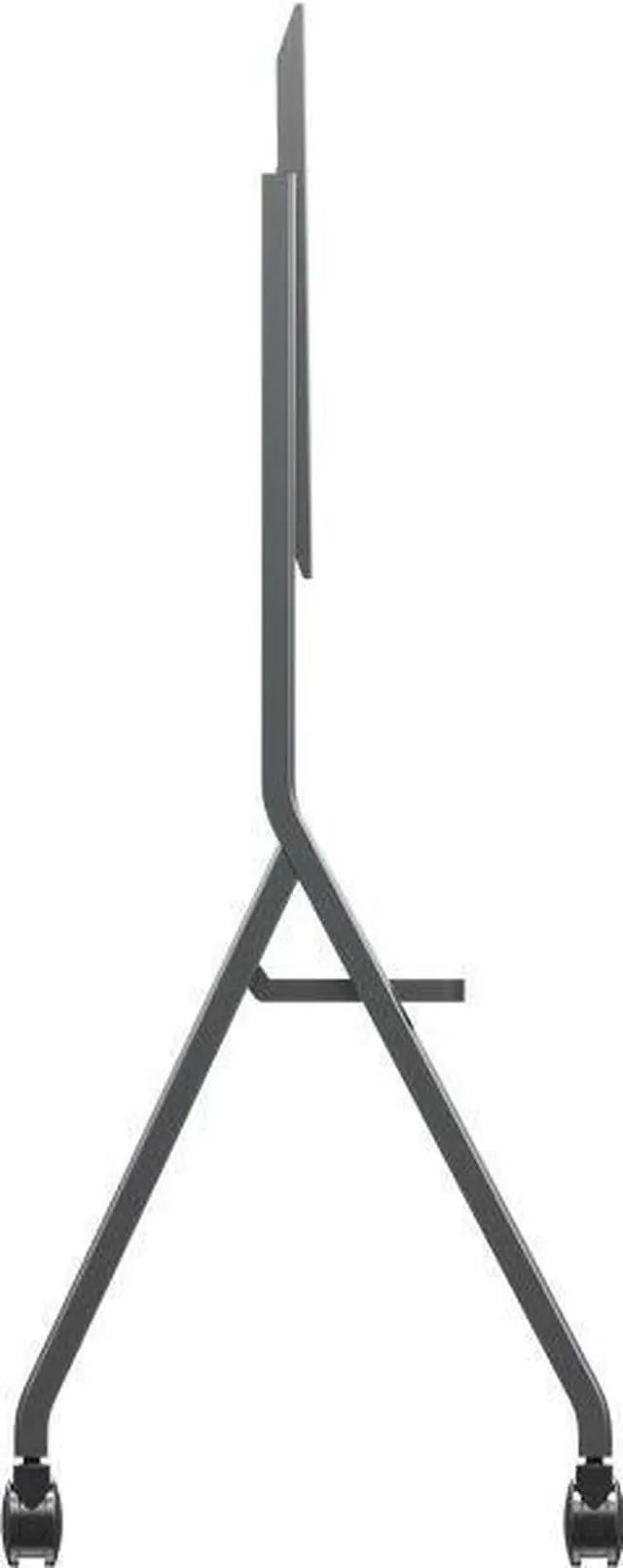 Alt view image 7 of 12 - ViewSonic VB-STND-009 IFP, CDE Slim Mobile Cart, Supports 400x400mm to 1000x600mm VESA patterns, Lockable 4" 360o Caster Wheels, Compatible With Displays up to 105" and 265 lbs. max
