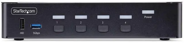 Alt view image 3 of 8 - StarTech 4-Port DisplayPort 1.4 KVM Switch, TAA Compliant D86A2-4-PORT-8K-KVM