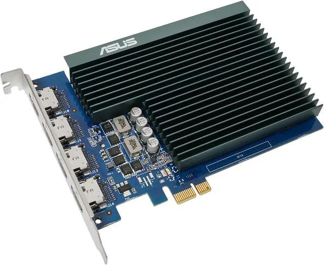 Alt view image 6 of 8 - ASUS GT730-4H-SL-2GD5 NVIDIA GeForce GT 730 2 GB GDDR5 Graphics Card