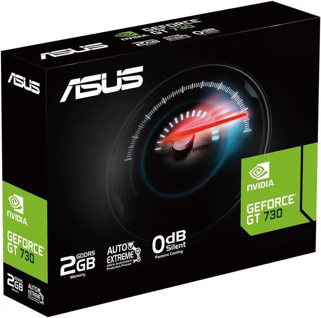 Alt view image 8 of 8 - ASUS GT730-4H-SL-2GD5 NVIDIA GeForce GT 730 2 GB GDDR5 Graphics Card