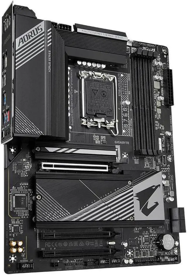 Alt view image 3 of 4 - Gigabyte B760 AORUS ELITE motherboard Intel B760 LGA1700 socket ATX