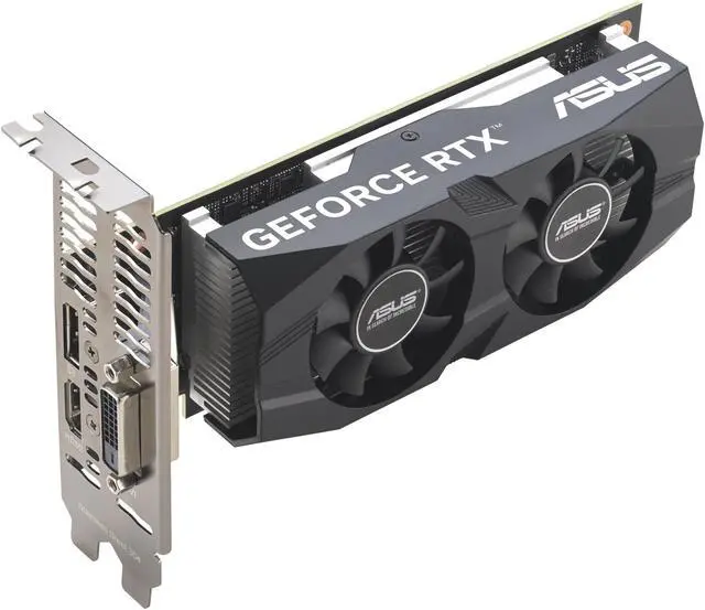 Alt view image 3 of 7 - RTX 3050 6GB ASUS LP BRK OC GDDR6 VGA-RTX3050-O6G