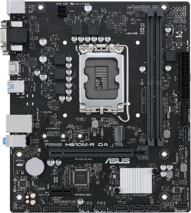 Main image of 1700 ASUS PRIME H610M-R DDR4