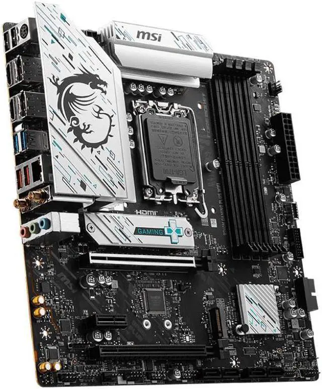 Alt view image 3 of 4 - MSI B760M GAMING PLUS WIFI motherboard Intel B760 LGA 1700 micro ATX