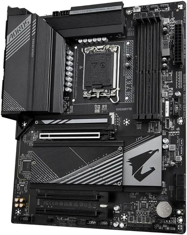Alt view image 2 of 4 - Gigabyte B760 AORUS ELITE AX DDR4 motherboard