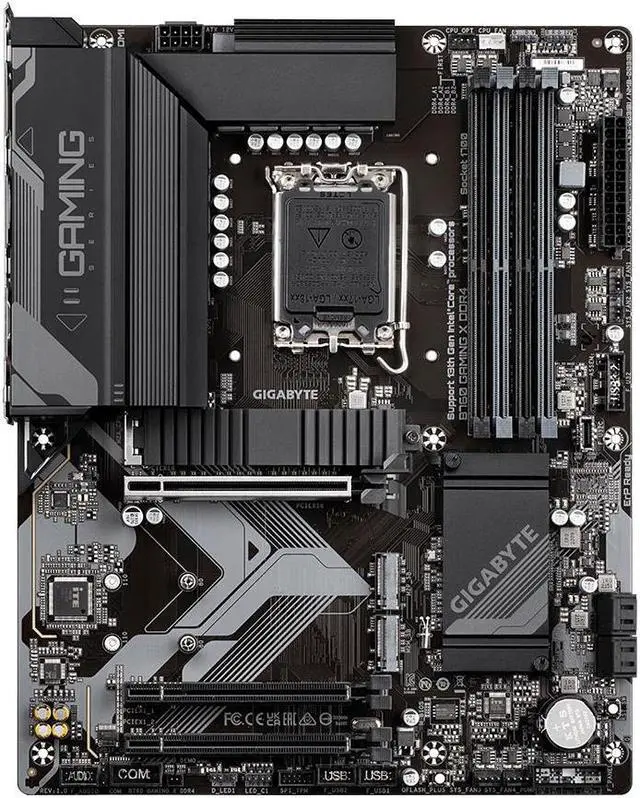 Alt view image 2 of 6 - Gigabyte B760 GAMING X DDR4 1.0 motherboard