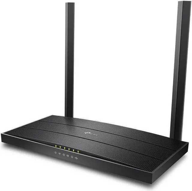 Alt view image 2 of 4 - TP-Link Archer AC1200 Wireless MU-MIMO VDSL/ADSL Modem Router