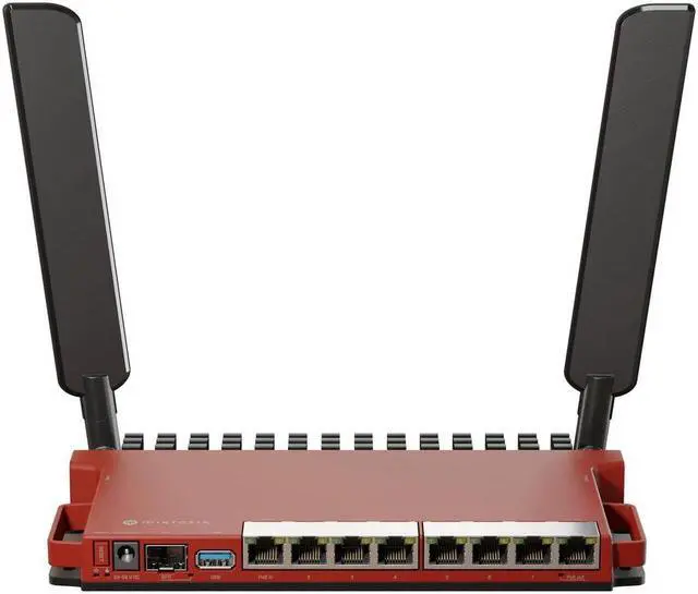 Alt view image 5 of 5 - Mikrotik L009UiGS-2HaxD-IN Faster Router, 2.4 GHz, Dual-Chain Wireless, CPU: IPQ-5018, 8 Ethernet Ports.