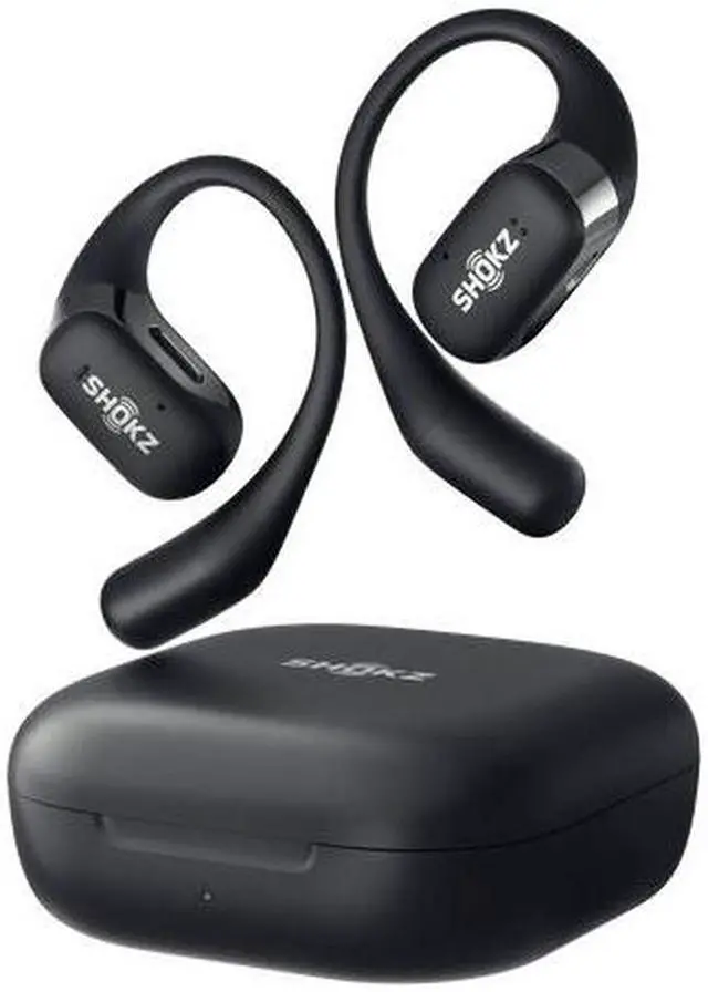 Alt view image 6 of 9 - Shokz OpenFit Open-Ear Headphones True Wireless Earbuds, Black T910-ST-BK-US