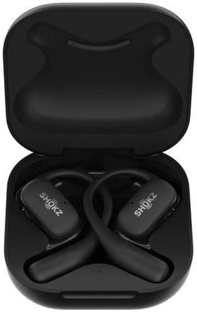 Alt view image 8 of 9 - Shokz OpenFit Open-Ear Headphones True Wireless Earbuds, Black T910-ST-BK-US