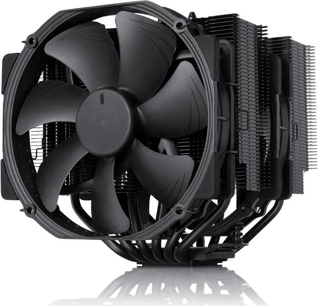 Alt view image 8 of 15 - Noctua NH-D15 chromax.black, Dual-Tower CPU Cooler with Dual NF-A15 PWM 140mm Fans (Black)