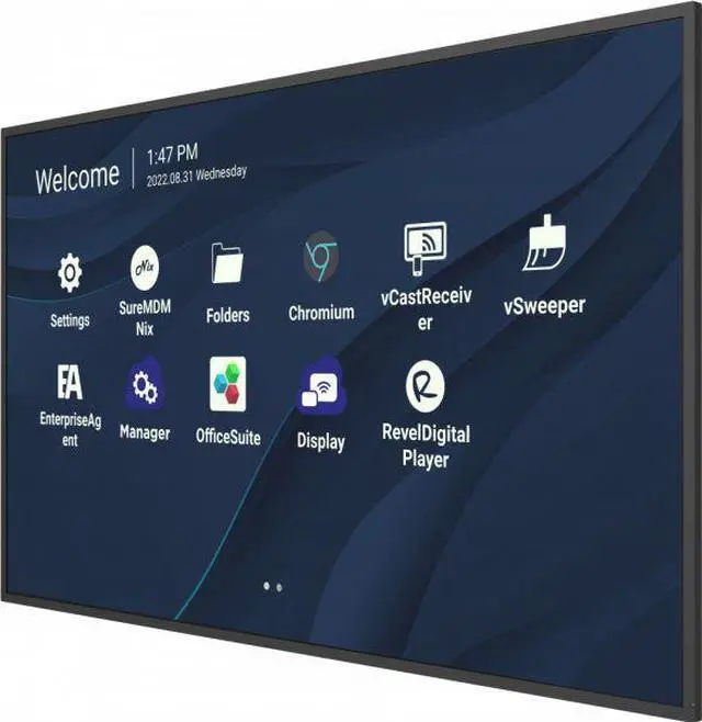 Alt view image 11 of 11 - ViewSonic CDE9830 98" 4K UHD Wireless Presentation Display 24/7 Commercial Display with Portrait Landscape, USB C, Wifi/BT Slot, RJ45 and RS232