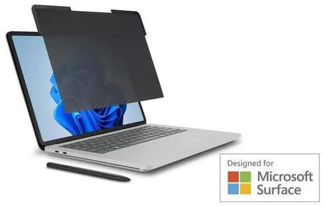 Alt view image 5 of 16 - kensington magpro elite magnetic privacy screen for surface laptop studio (k51701ww)