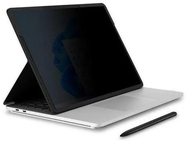 Alt view image 7 of 16 - kensington magpro elite magnetic privacy screen for surface laptop studio (k51701ww)