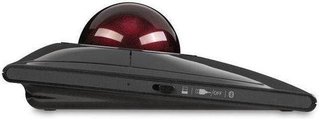 Alt view image 20 of 20 - Kensington SlimBlade Pro Trackball - Optical - Cable/Wireless - Bluetooth/Radio Frequency - 2.40 GHz - Rechargeable - USB Type C, USB Type A - Trackball - 8 Programmable Button(s) - Symmetrical