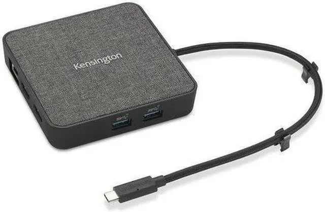 Alt view image 11 of 11 - Kensington MD120U4 USB4 Docking Station 100W Pass Through Charging K32850WW