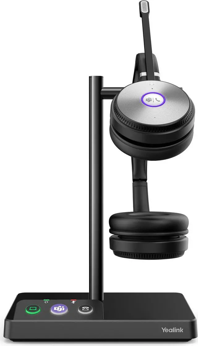 Alt view image 16 of 18 - Yealink WH62 Dual Teams Headset WH62DUALTEAMS