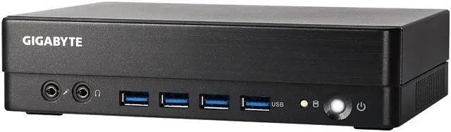Alt view image 8 of 10 - Gigabyte BSi3-1115G4 1L Sized Barebones PC Workstation - Black