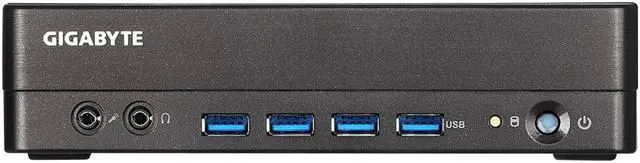 Alt view image 9 of 10 - Gigabyte BSi3-1115G4 1L Sized Barebones PC Workstation - Black