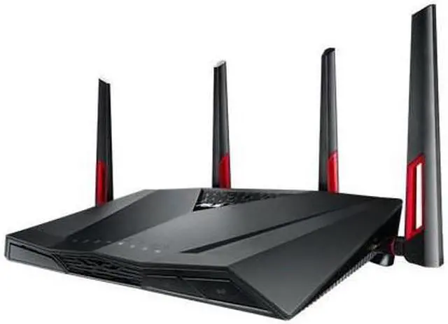 Alt view image 6 of 9 - ASUS RT-AC88U Gigabit Ethernet Dual-band (2.4 GHz / 5 GHz) Wireless Gaming Router