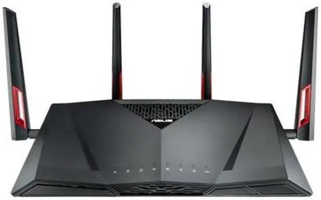 Alt view image 8 of 9 - ASUS RT-AC88U Gigabit Ethernet Dual-band (2.4 GHz / 5 GHz) Wireless Gaming Router