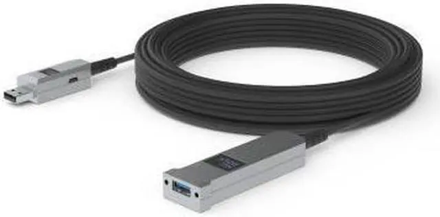 Alt view image 6 of 6 - Huddly 16.40 ft USB AOC Data Transfer Cable - Type A Male USB - Type A Female