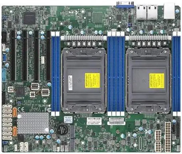 Alt view image 4 of 4 - SUPERMICRO X12DPL-I6 - motherboard - ATX - LGA4189 Socket - C621A