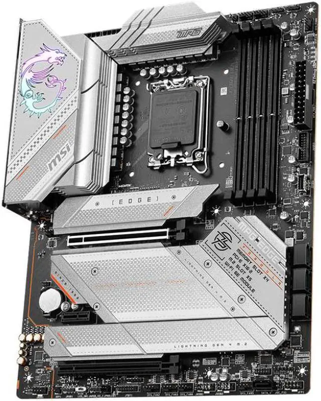 Alt view image 7 of 9 - MSI MPG Z790 EDGE WIFI LGA 1700 Intel Z790 SATA 6Gb/s DDR5 ATX Motherboard