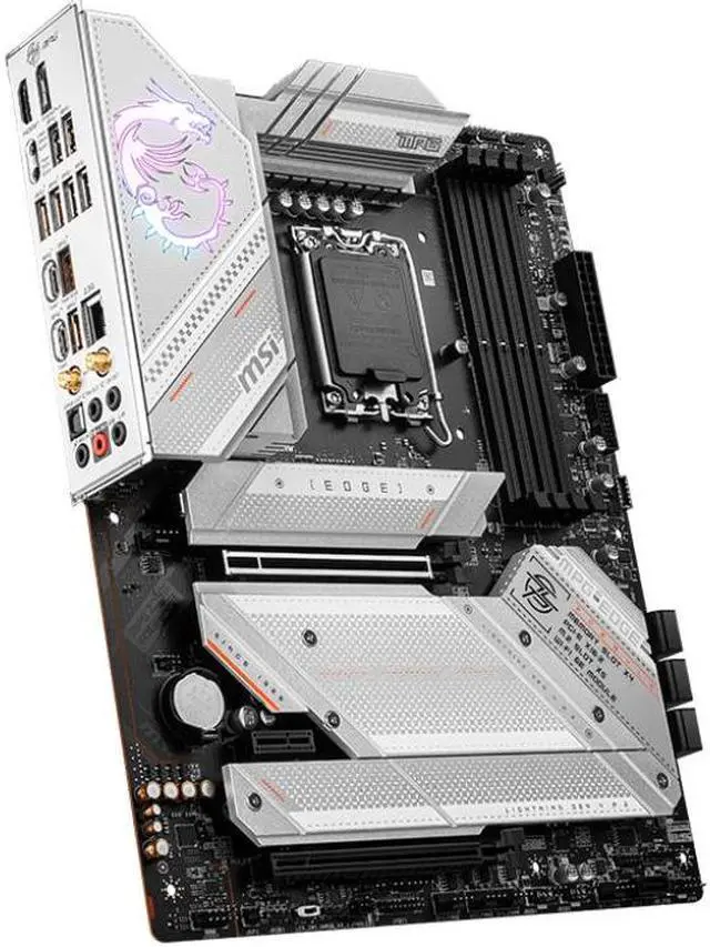 Alt view image 8 of 9 - MSI MPG Z790 EDGE WIFI LGA 1700 Intel Z790 SATA 6Gb/s DDR5 ATX Motherboard