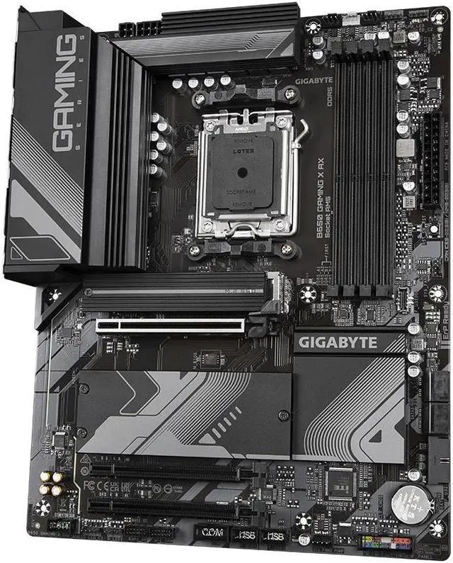 Alt view image 6 of 7 - Gigabyte B650 GAMING X AX AMD B650 Socket AM5 ATX DDR5-SDRAM Motherboard