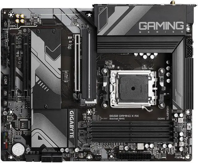 Alt view image 7 of 7 - Gigabyte B650 GAMING X AX AMD B650 Socket AM5 ATX DDR5-SDRAM Motherboard