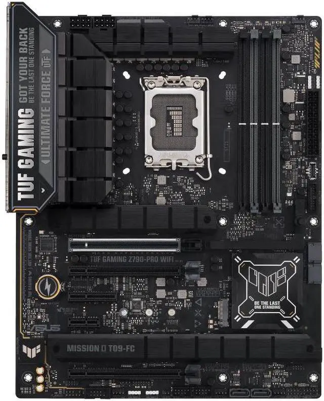 Alt view image 2 of 7 - ASUS TUF GAMING Z790-PRO WIFI MB INTEL 13TH12TH GEN DDR5 WIFI 7