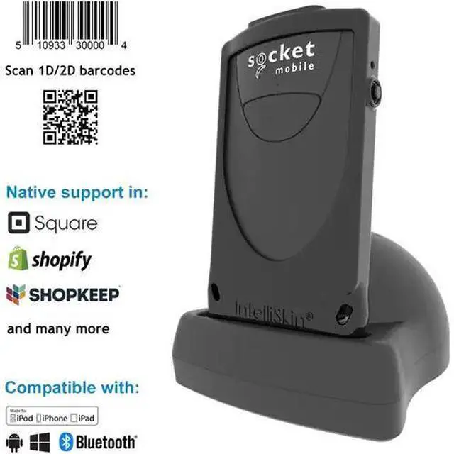 Alt view image 4 of 5 - Socket Mobile DuraScan D840 Universal Barcode Scanner & Charging Dock CX35572186