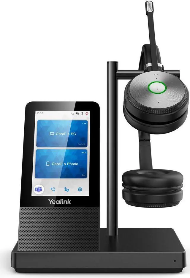 Alt view image 12 of 15 - Yealink WH66-DUAL DECT Wireless Headset