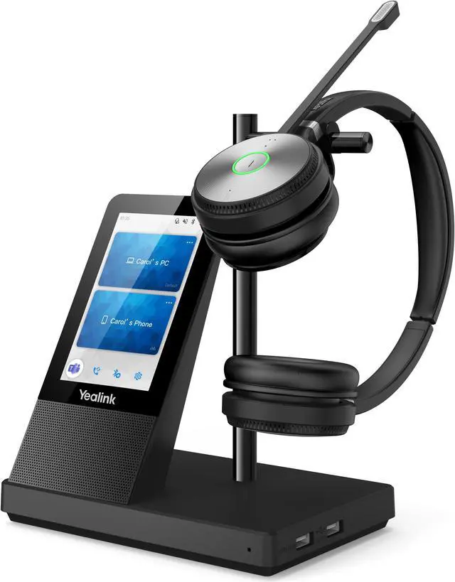 Alt view image 14 of 15 - Yealink WH66-DUAL DECT Wireless Headset